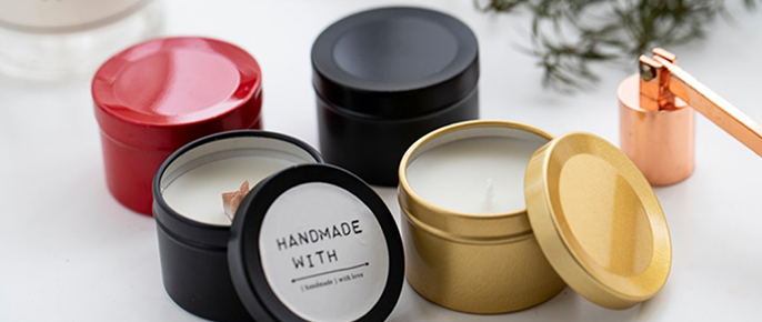 Tin Candle Jars: Elegant and Practical Storage for Your Candles